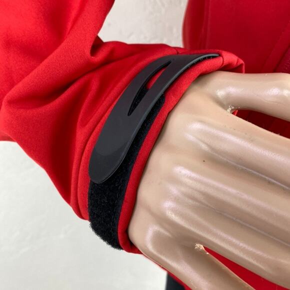 Zorrel The Weather Series Women Red Mock Neck  Fleece Lined Full Zip Jacket M - Picture 5 of 11